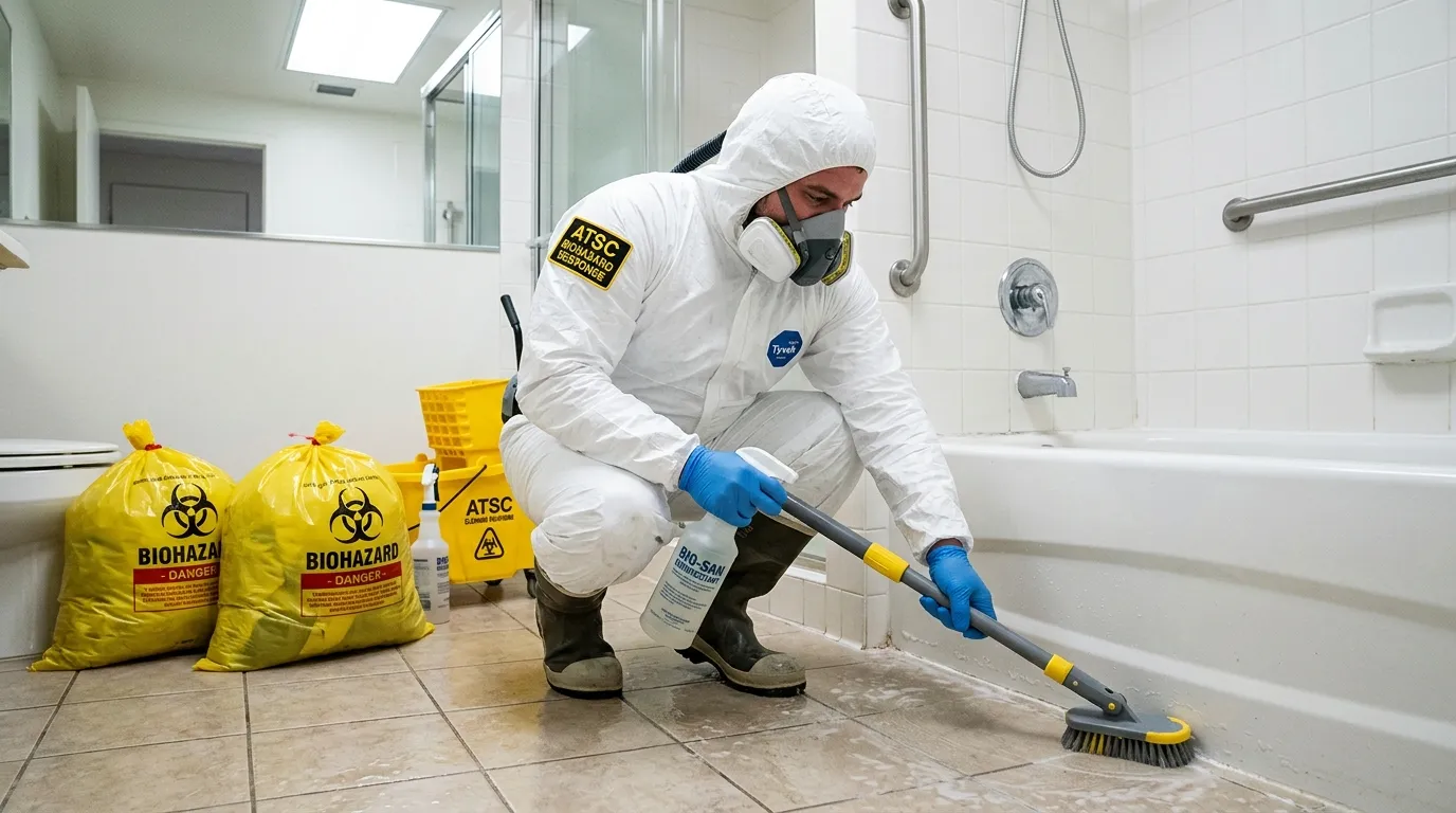 Decontamination equipment deployed for Blood Cleanup in McKeesport